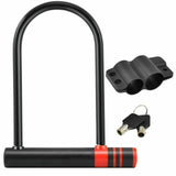 Heavy Duty Security Lock U Shape Chain Bike Bicycle Motorbike Scooter Shed Gate