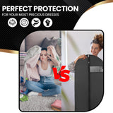 48" Extra Large Hanging Suit Dress Coat Travel Bag Zip Up Clothes Cover Storage