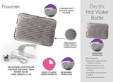🔥Electric Hot Water Bottle Rechargeable Heat Pad Plush Warmer Massaging Luxury