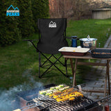 2x Camping Chairs Folding Outdoor Seat Fishing Garden Beach Chair Cup Holder UK