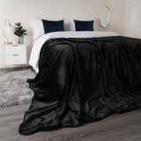 Extra Large Luxury Faux Fur Throw Fleece Blanket Sofa Bed Mink Soft Plush Warm