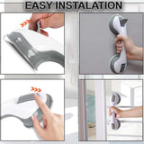 SAFETY SUPPORT HAND RAIL HANDLE BARS GRIP GRAB SUCTION BATH BATHROOM SHOWER