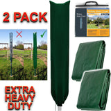Waterproof Rotary Washing Line Cover Clothes Airer Garden Parasol Umbrellas