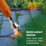 Electric Weed Burner Wand Hot Air Blaster Torch Garden Weed Killer Remover 2000W