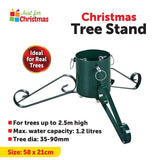 Heavy Duty Christmas Tree Stand Large Xmas Holder Base Water Tank Metal Plastic