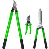 🔥3PC PRUNING TREE LOPPER SHEARS SECATEURS HEDGE SHRUB CUTTING GARDEN TOOL SET