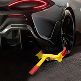 WHEEL CLAMP HEAVY DUTY ANTI THEFT LOCK CARAVAN TRAILER SECURITY CAR VAN - 2 KEYS