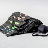 🔥Colour Changing Umbrella Folding Fashion Waterproof Travel Brolly Rain Drop
