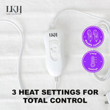 🔥Electric Heated Under Blanket Comfort Control Fast Heat Up Cosy Warm King Size