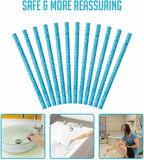 12 Pack Drain Sticks Drain Cleaner Odour Hair Remover Sink Bath Shower Kitchen