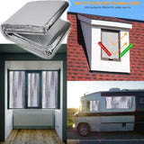 8.5m Foil Roll Bubble Radiator Insulation Heat Energy Saver Reflective Sheet Panel