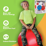 18" INCH LARGE JUMP BOUNCE SPACE HOPPERS RETRO BALL KIDS OUTDOOR INDOOR EXERCISE