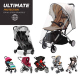 Baby Buggy Rain Cover Universal Raincover Pushchair Stroller Pram Weather Shield