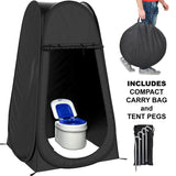 Pop Up Privacy Tent Portable Camping Shower Toilet Outdoor Beach Changing Room