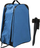 WELLY BOOT BAG WELLINGTON STORAGE CARRIER BAG ZIPPED CARRY HANDLE FREE BRUSH