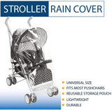Universal Baby Stroller Rain Cover Pushchair Buggy Pram Transparent Protect UK