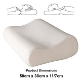 2x Memory Foam Pillow Contour Neck Back Support Orthopaedic Firm Head My Pillows