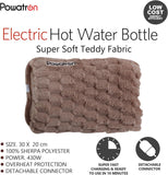 🔥Electric Hot Water Bottle Rechargeable Heat Pad Plush Warmer Massaging Luxury