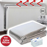 Radiator Insulation Foil Heat Back Reflector Sheet Energy Saving Panel Window