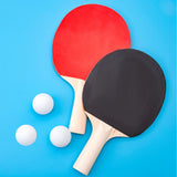 Table Tennis Racket Ping Pong Set 2 Bats, 3 Balls, 2 Players Game Set Premium