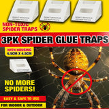 🕷️Spider Killer Traps Poison Free Crawling Insect Trap Home Safe Indoor Outdoor