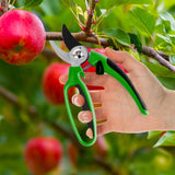 Pruning Shears Strong Carbon 8" Garden Hand Pruner Secateurs Plants Tool Set