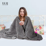 Luxury Electric Heated Throw Shaggy Fleece Cosy Over Blanket Double Single King