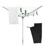 Waterproof Rotary Washing Line Cover Clothes Airer Garden Parasol Umbrellas