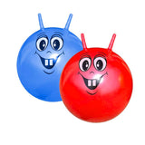 2 PCS LARGE JUMP BOUNCE SPACE HOPPER RETRO BALL KIDS OUTDOOR INDOOR 18" INCH