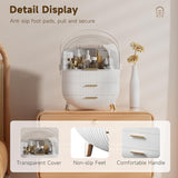 🔥Three Layer Cosmetic Makeup Vanity Beauty Storage Organiser Skincare Display