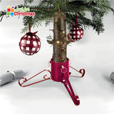 Heavy Duty Christmas Tree Stand Large Xmas Holder Base Water Tank Metal Plastic