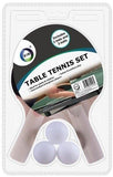 Table Tennis Racket Ping Pong Set 2 Bats, 3 Balls, 2 Players Game Set Premium
