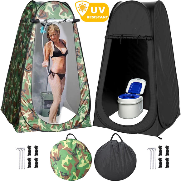 Pop-Up Privacy Tent Portable Outdoor Camping Shower Toilet Changing Room Hiking