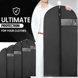 101cm Garment Carrier Bag Suit Coat Clothes Dress Cover Protector Storage Bags