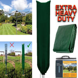 Waterproof Rotary Washing Line Cover Clothes Airer Garden Parasol Umbrellas