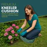 Premium Garden Kneeler Knee Pad Memory Foam Portable Kneeling Cushion Thick Mat