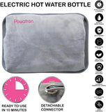 🔥Electric Hot Water Bottle Rechargeable Heat Pad Plush Warmer Massaging Luxury