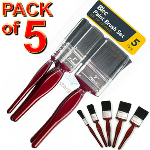 5 Pack Paint Brush Fine Brushes Set