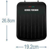 🔥GEORGE FOREMAN SMALL FIT GRILL GRIDDLE HOT PLATE BBQ MEAT FISH TOASTIE MAKER
