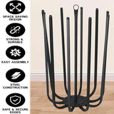 Boot Shoe Rack Wellington Boot Hanger Wellies Welly Stand 5 Pairs Holder Dryer