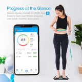 Digital Bathroom Scale Body Fat Monitor BMI Analyser Weighing Scales Weight Loss