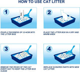 Silica Crystal Diamonds Non Clumping Great Absorbency Odour Control Cat Litter