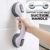 SAFETY SUPPORT HAND RAIL HANDLE BARS GRIP GRAB SUCTION BATH BATHROOM SHOWER