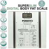 DIGITAL BODY FAT ANALYSER SCALES BMI HEALTHY WEIGHING SCALE WEIGHT LOSS