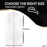 Suit Covers Long Dress Bags Clothes Storage Travel Hanging Garment Bag Cover