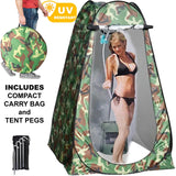 Pop Up Privacy Tent Portable Camping Shower Toilet Outdoor Beach Changing Room
