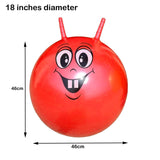 18" INCH LARGE JUMP BOUNCE SPACE HOPPERS RETRO BALL KIDS OUTDOOR INDOOR EXERCISE