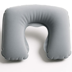 Inflatable Neck Pillow Travel Cushion Flight Soft Head Rest Air Support Cushion