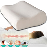 Contour Memory Foam Pillow Neck Back Support Orthopaedic Firm Head My Pillows