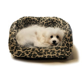 Soft Pet Cat/Kitten Dog/Puppy Fleece Igloo Beds Warm House Cave Tunnel Snug Pod
